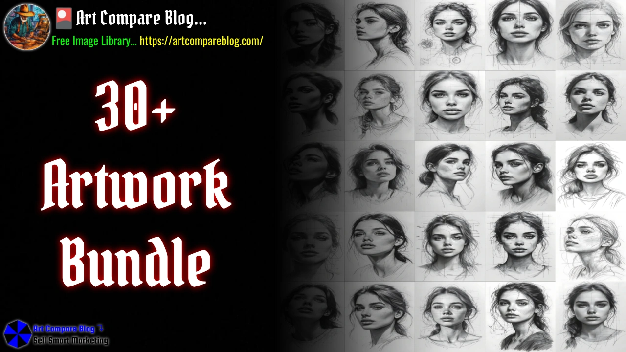 Realistic Young Woman Pencil Portrait with Detailed Shading