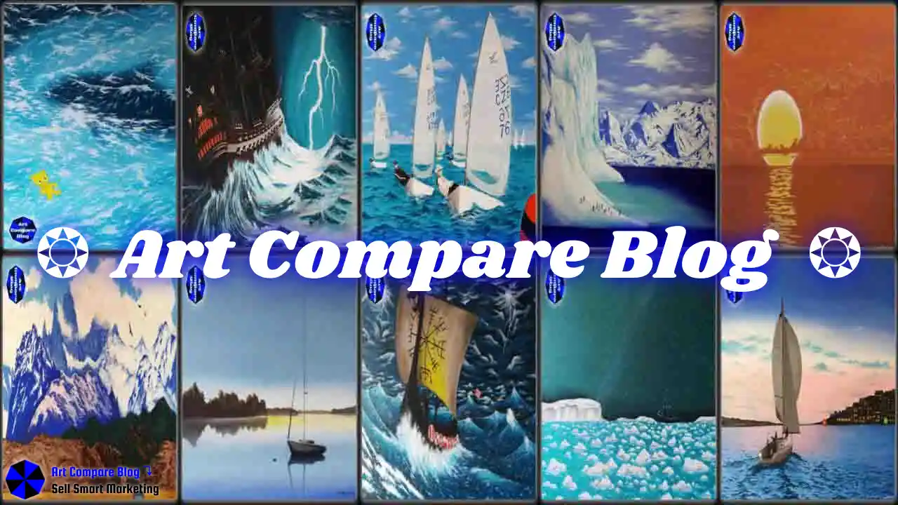 Beautiful Ocean Sailing Nature Paintings