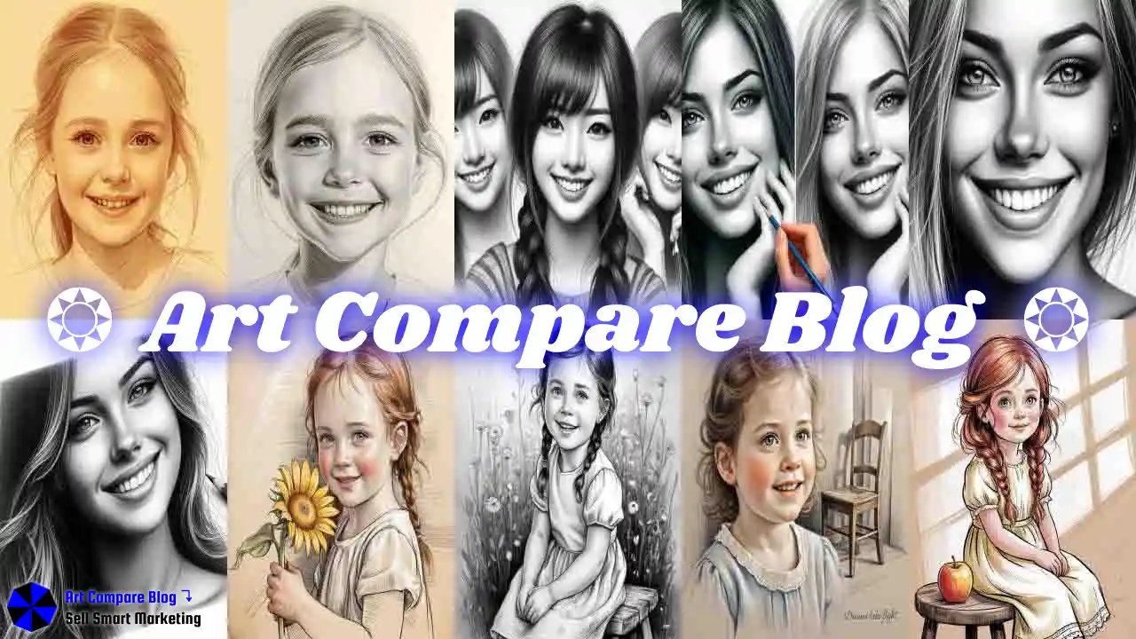 Realistic pencil sketch of a smiling girl-hq-2