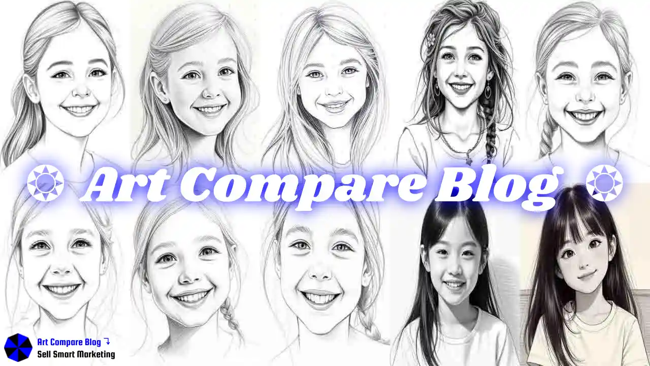 Realistic pencil sketch of a smiling girl-hq-6