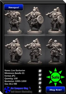 Core Barbarian Miniatures-01